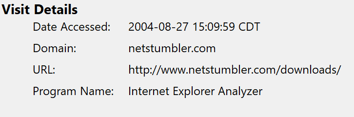 Visit Details: netstumbler.com download